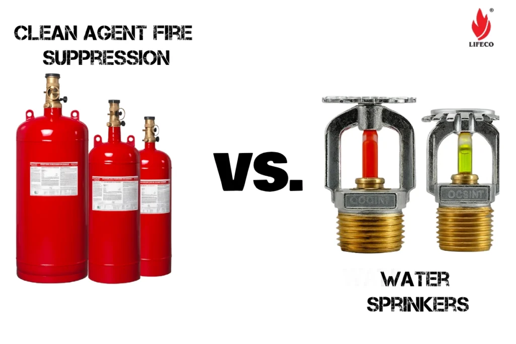 Clean Agent Fire Suppression vs. Water Sprinklers