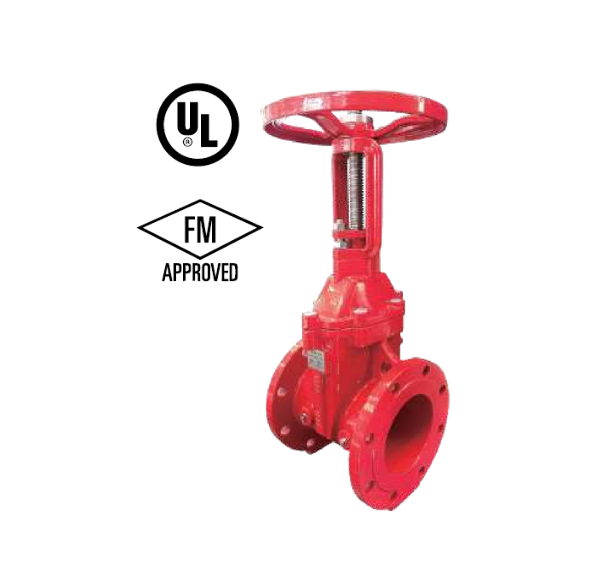 Gate Valves - 365 PSI - OS&Y Type-Flanged Ends Model 3299-365-FFLF