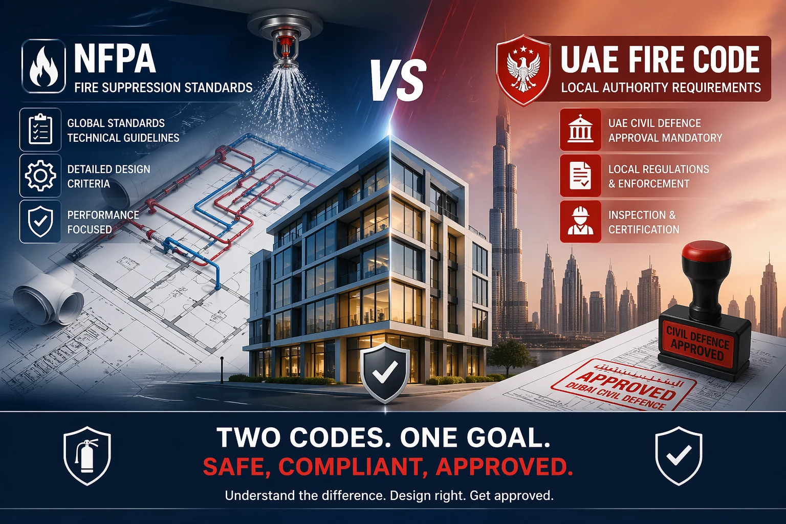 NFPA vs UAE Fire Code Explained